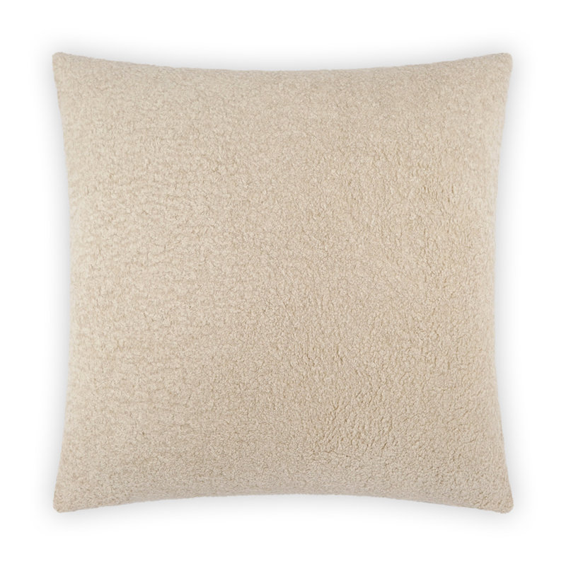 Velu Pillow Cover & Insert, Fawn, Square 20"