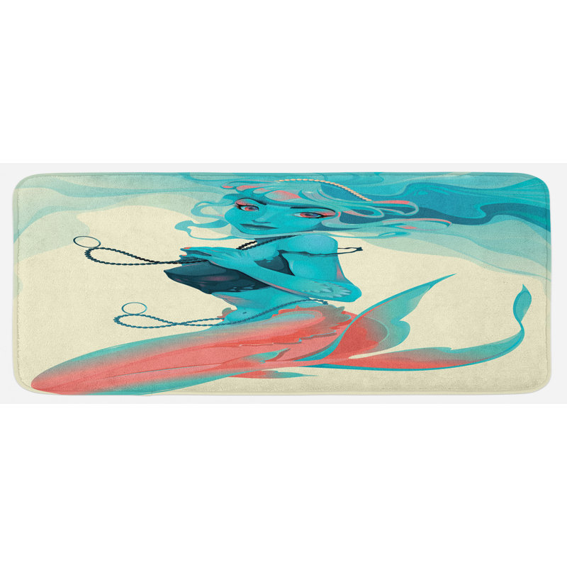 Tapis de cuisine sirène
