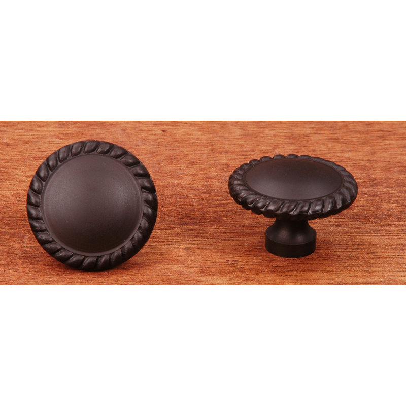 CK Series 1 1/4" Diameter Mushroom Knob, Oil Rubbed Bronze