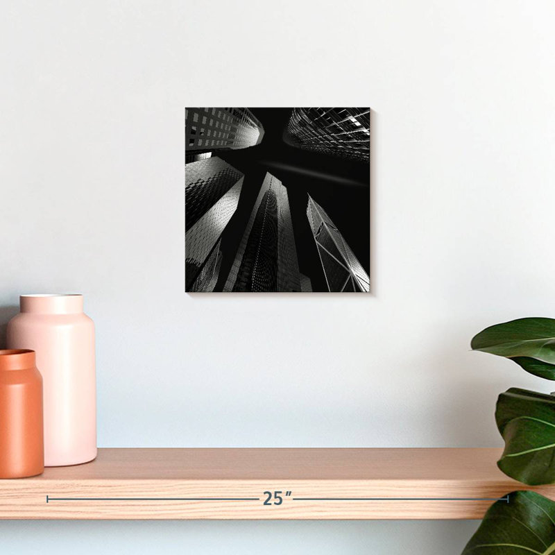 Lilie Towering Skyscrapers I, 10" H x 10" W