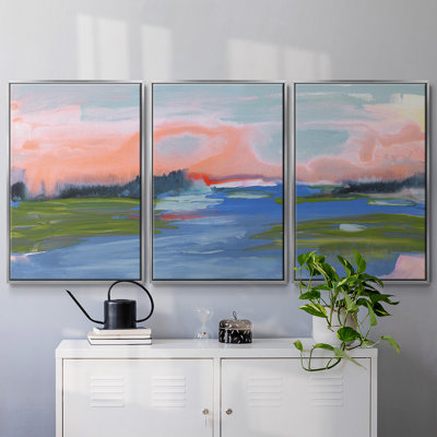 Kattskill Bay - 3 Piece Floater Frame Print on Canvas