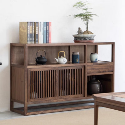 Solid Wood Multi-Functional Sideboard