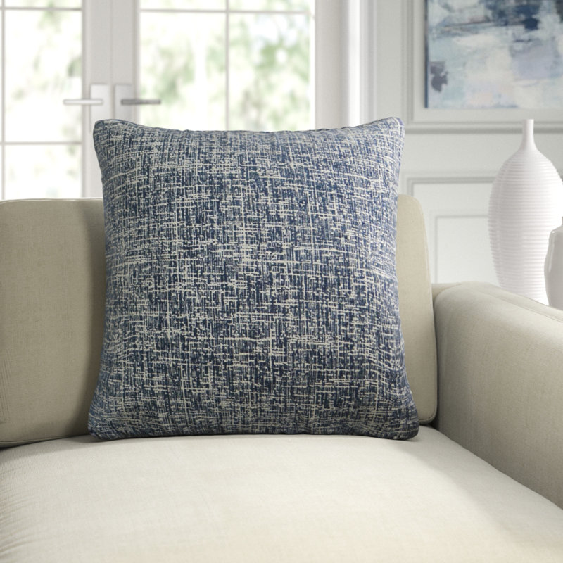 Arlie Pillow Cover & Insert, Cadet, Square 20"