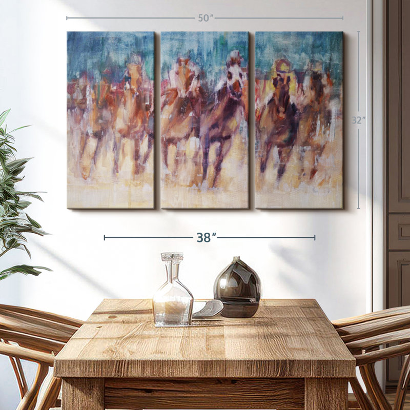 Impression finale sur toile, H 50 po x l 32 po