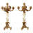 Cherub's Harvest Resin Candelabra