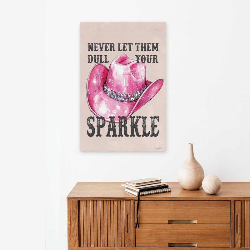 Cowgirl Sparkle I, H 16 po x l 24 po