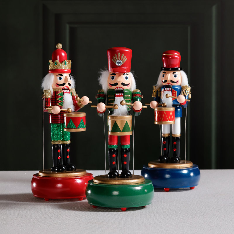 Coffret de 3 boîtes à musique Casse-Noisette
