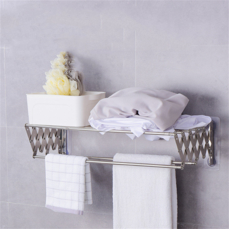 Stainless Steel Foldable Wall-Mounted Drying Rack