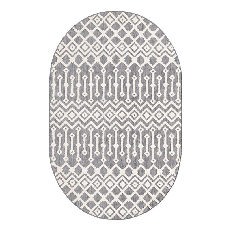 Groton Indoor Rug, Oval 5'3" x 8'