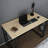 Kane Desk Metal Base Writing Desk-322976650
