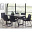 Perlis Metal Base Dining Table