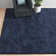 Tapis bleu marine Fiore