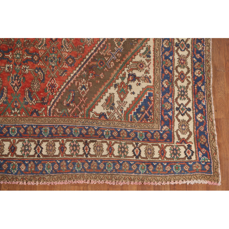 Tapis à motif géométrique traditionnel 7 x 10
