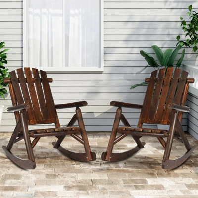Ariany Solid Wood Rocking Chair