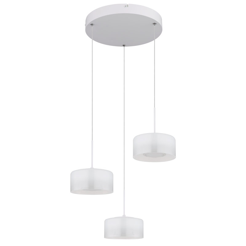 Deawn 1 - Light LED Pendant, Satin