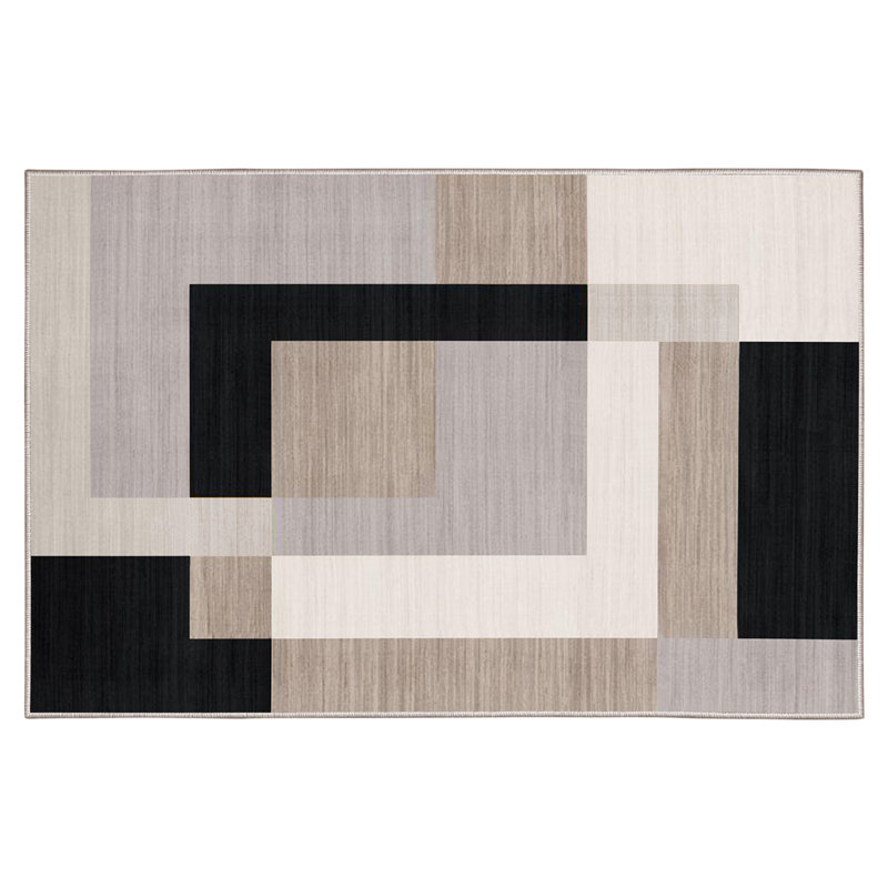 Oriental Machine Tufted Area Rug, Rectangle 120 x 170 cm