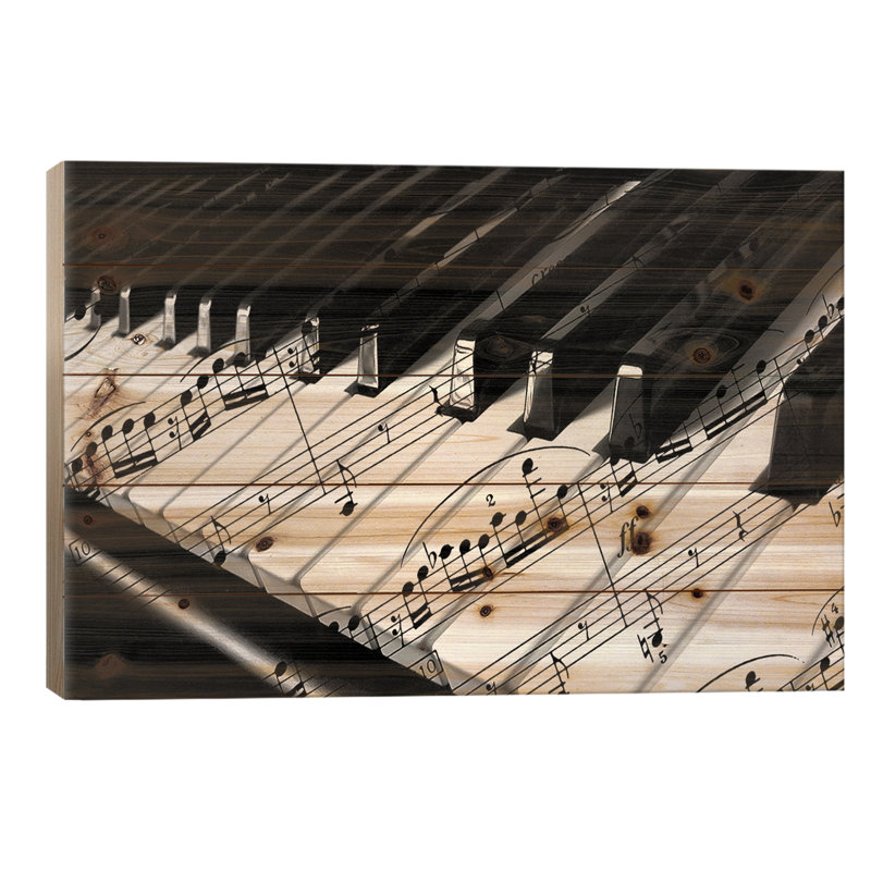 Piano, L 26 po x H 18 po
