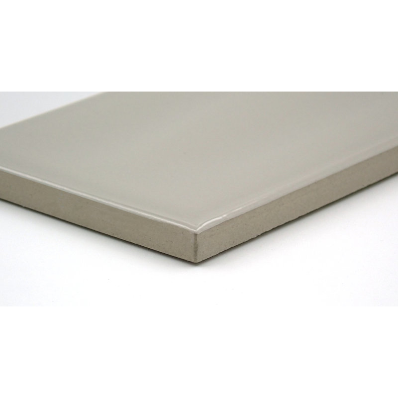 Craft II White 3 in. x 12 in. Glossy Ceramic Wall Tile (5.6 sq. ft./Case), Fawn