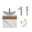 Meuble-lavabo autoportant avec lavabo-558893434-558893435