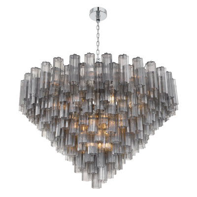 Lustre en chrome poli 49 po Tenneville