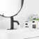 Single-Hole Single-handle Bathroom Faucet with Drain Assembly