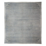 Gray Flatweave Cotton Rug - 17' x 20'9"