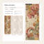Papier peint baroque rétro à motif de billets rétro