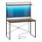 39''W LED Gaming Desk with Hutch and Pegboard, Computer Home Office desks with Power outlet and Shelf-1788366739