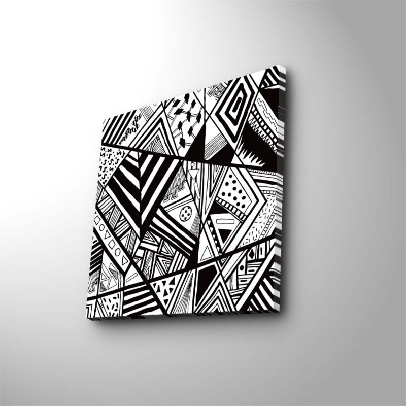 Toile décorative à peindre, 17,7 po x 17,7 po | 100% toile de suède, cadre 100% bois (épaisseur: 1,2 po) | Idéal pour les projets artistiques personnalisés, compatible avec les marqueurs et les colorants, parfait pour la décoration intérieure