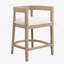 Tabouret de comptoir en hévéa (ensemble de 2)-1979213153
