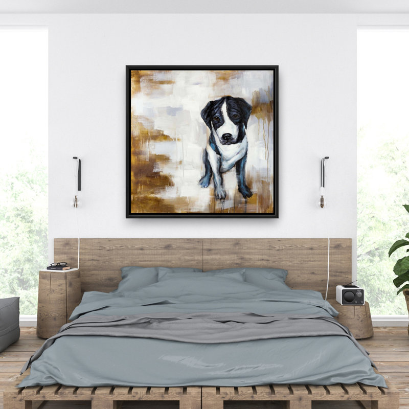 " Sitting Dog "