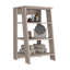 Armoire Jigna avec quatre tablettes ouvertes
