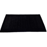 Porschea Polka Dots Area Rug in Black