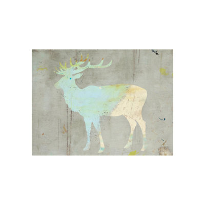 Yes, Deer by Emma Brooks - Wrapped Canvas Graphic Art
