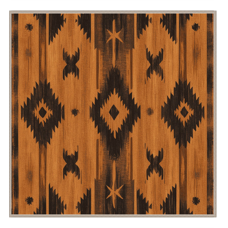 Prairie Steps Rug, Square 8'