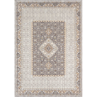 Tapis gris 7 pi 10 po x 10 pi 6 po Fanter Sirius de United Weavers
