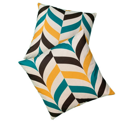 Aureja Chevron Square Scatter Cushion