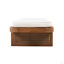Méridienne d'extérieur - Design en bois d'acacia et en rotin PE avec coussin, MP2