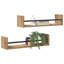 Wall Shelf 2 Pcs Engineered Wood-515488811-515488805