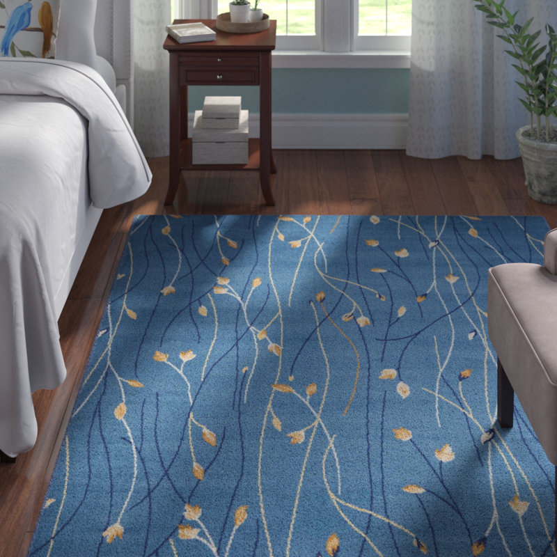 Floral Area Rug, Rectangle 239 x 300cm