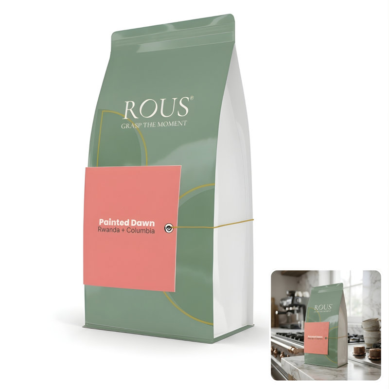 Rous Coffee - Painted Dawn: Rwanda + Colombia Blend – Rich + Smooth Blend