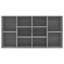 10 Pair Shoe Storage Bench-1668470651