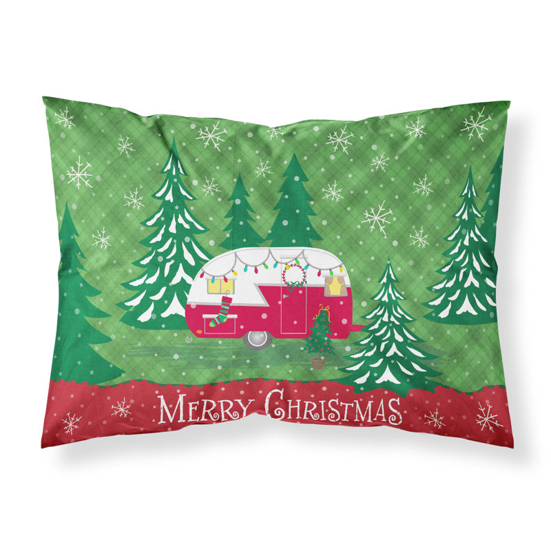 Taie d’oreiller de remorque christmas glamping