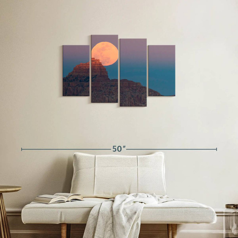 Alvord Grand Canyon Super Moon, H 22 po x l 36 po