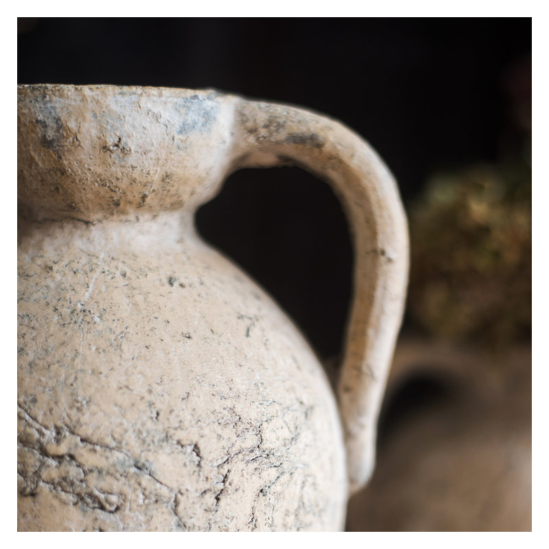 Remie Handmade Cement Table Vase
