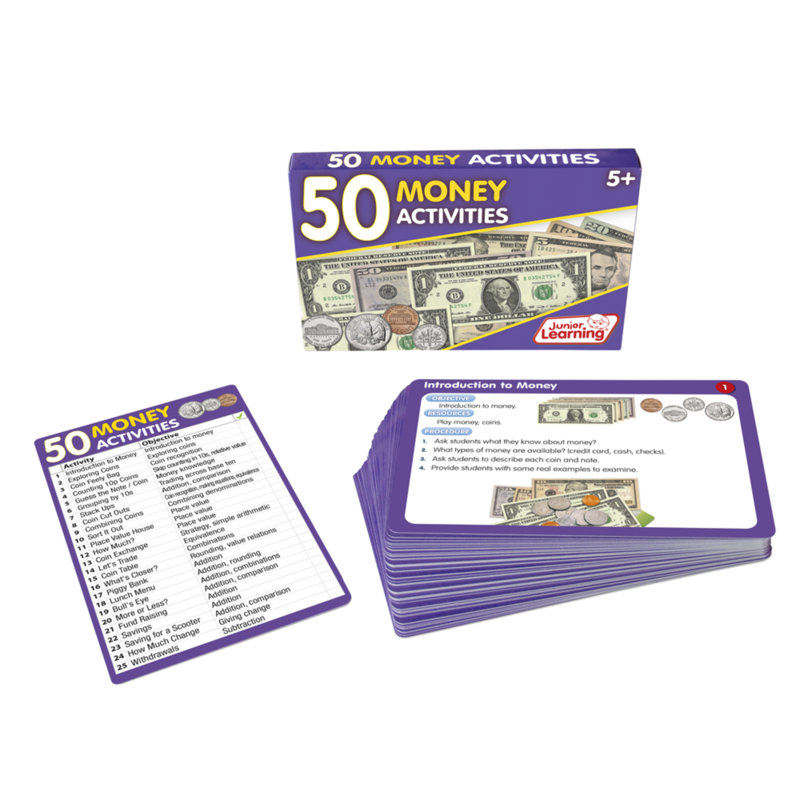 50 Money Activities Learning Set
