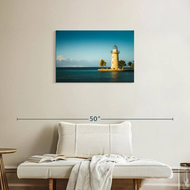 Aletra Boca Chita Lighthouse, 20" H x 30" W