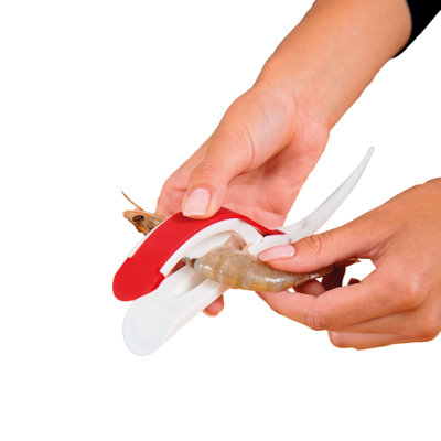 Zyliss Prawn and Shrimp Tool Deveiner and Sheller Seafood Tool 