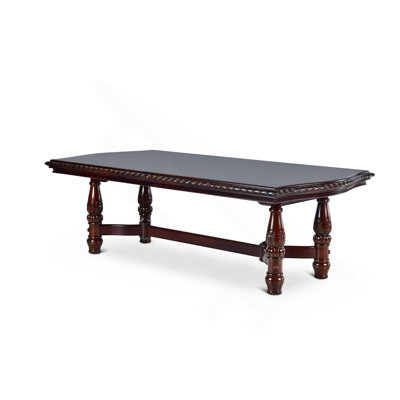 Antoinette - Table de chevet avec rallonge - Brun foncé