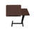 Folding bedside table, mobile rolling laptop stand, tiltable bedside table with wheels, height adjustable tray table-114762527